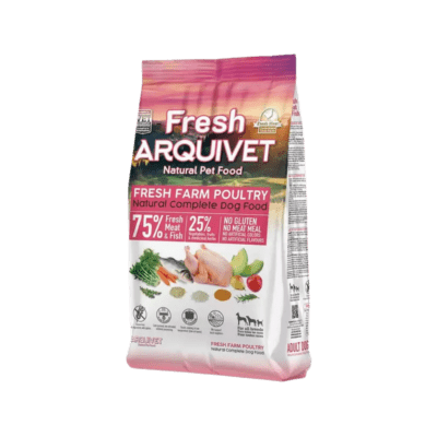 ARQUIVET FRESH Farm Poultry – półwilgotna karma dla psów, kurczak i ryba oceaniczna - obrazek 2