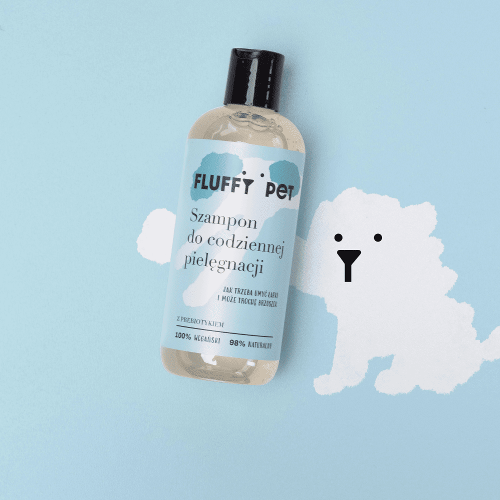 FLUFFY PET - Szampon dla psa i kota do codziennej pielęgnacji 300ml