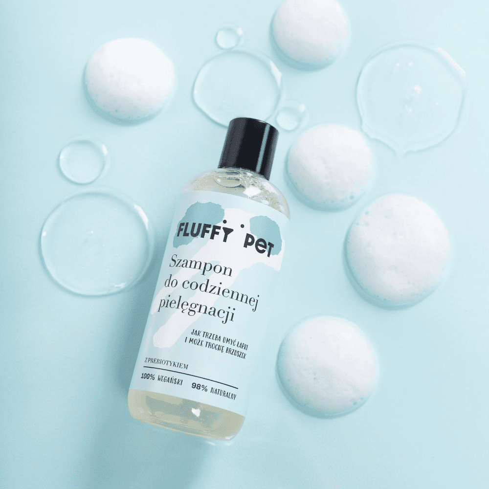 FLUFFY PET - Szampon dla psa i kota do codziennej pielęgnacji 300ml