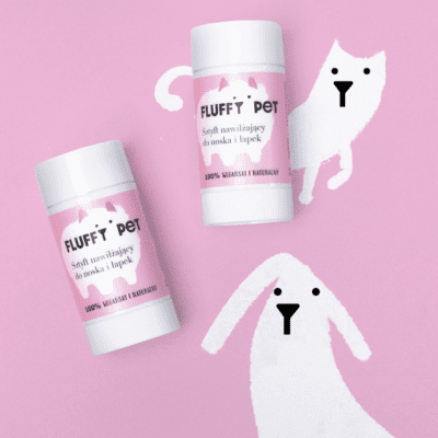 FLUFFY PET - Sztyft nawilżający dla psa do łapek i noska 23ml - obrazek 1