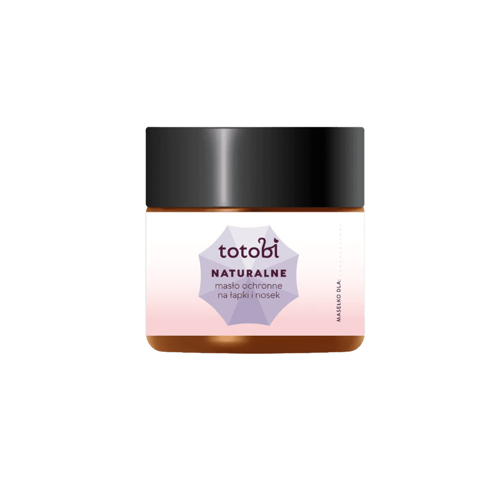 TOTOBI - Naturalne masełko ochronne na łapki i nosek dla psa, zapach lawendowy 50ml
