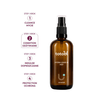 TOTOBI carelab Hydra Leave-in Mist - Intensywnie nawilżająca mgiełka bez spłukiwania do codziennej pielęgnacji skóry i sierści psa i kota 100ml - obrazek 2