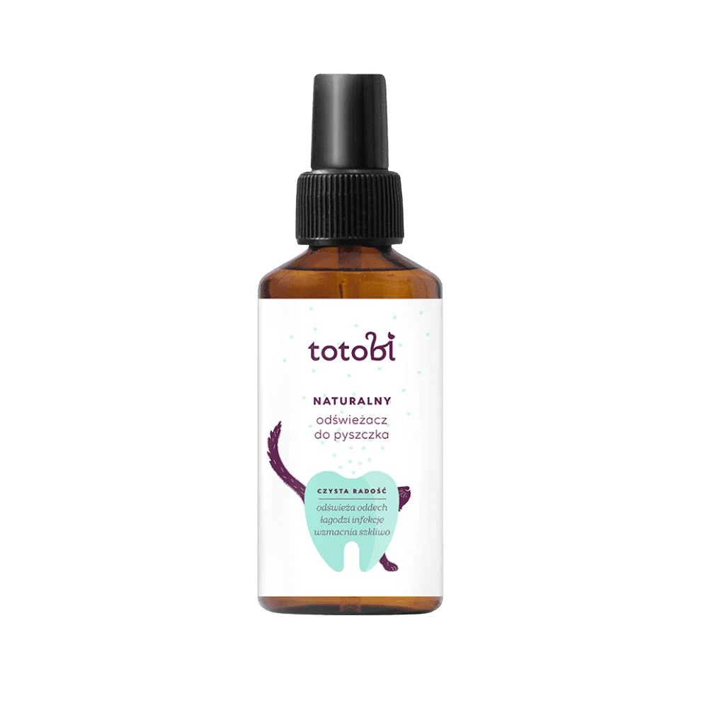 TOTOBI - Naturalny odświeżacz do pyszczka dla psa i kota 100ml
