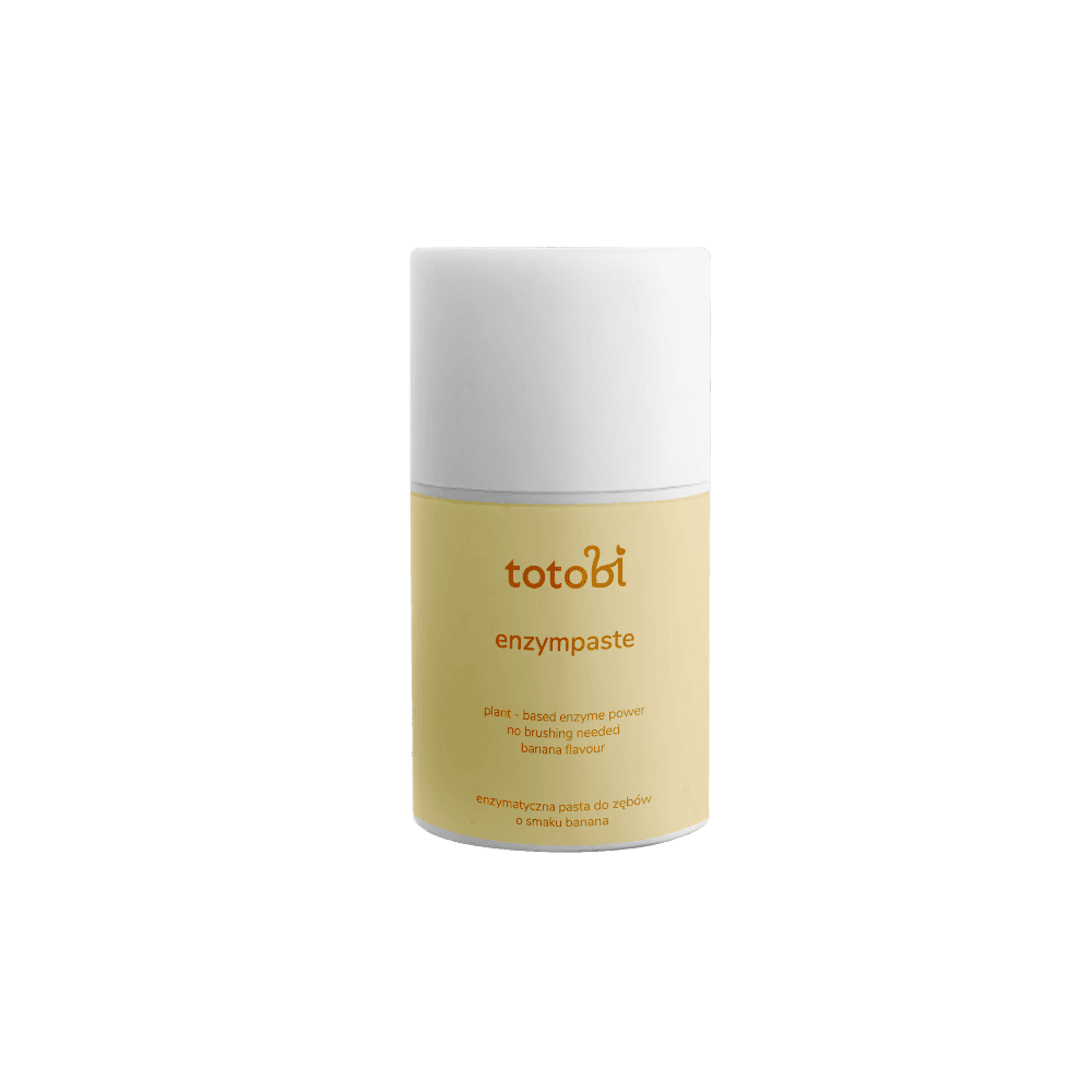 TOTOBI Enzympaste Banana Nana - Enzymatyczna pasta do zębów dla psa i kota o smaku banana 50 ml