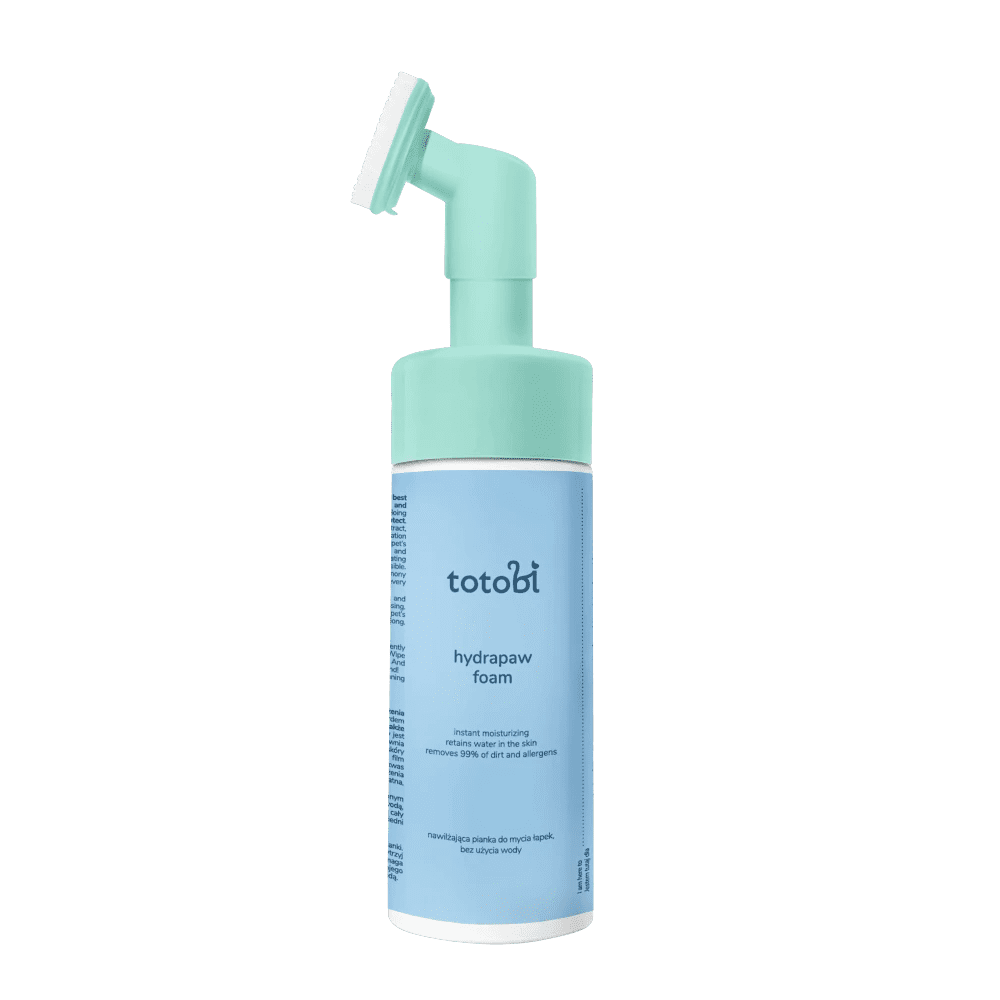 TOTOBI Hydrapaw Foam - Nawilżająca pianka do mycia łapek psa i kota 200 ml