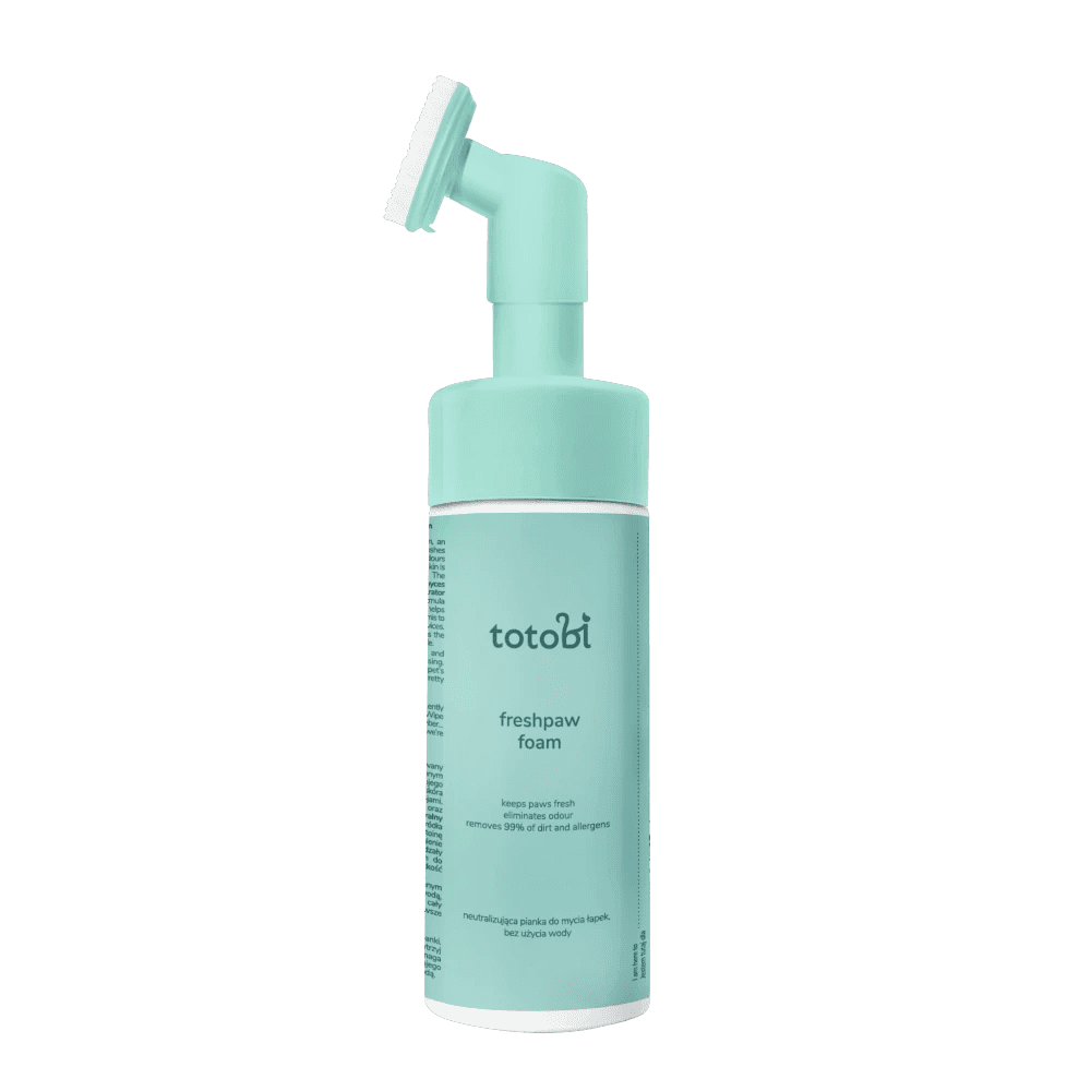 TOTOBI Freshpaw Foam - neutralizująca zapachy pianka do mycia łapek dla psa i kota 200 ml