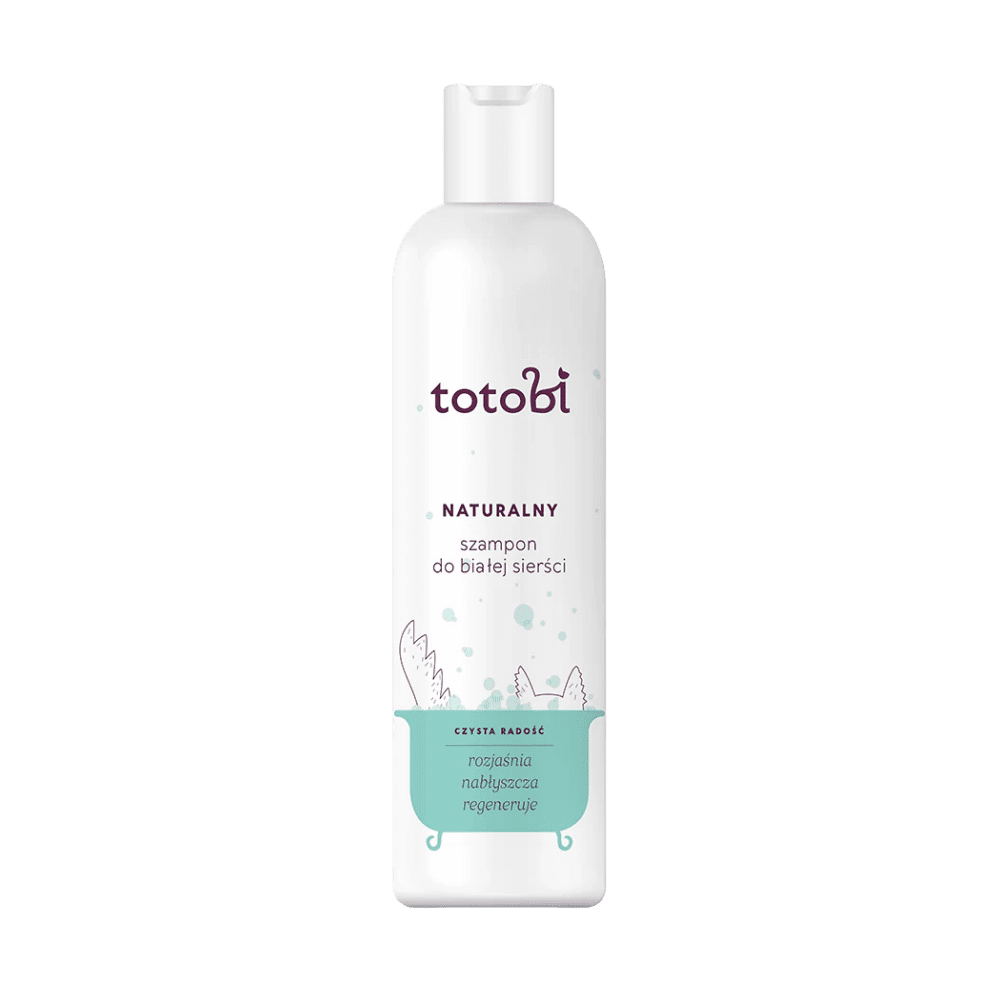 TOTOBI - Naturalny szampon do białej sierści dla psa 300ml