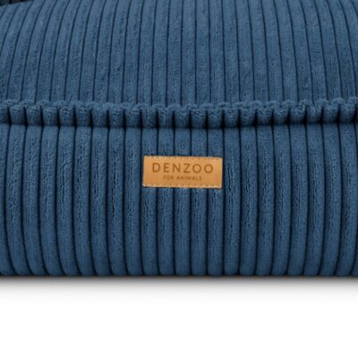 DENZOO Milano Navy Blue – Ortopedyczne legowisko, kanapa dla psa i kota, granatowe - obrazek 4