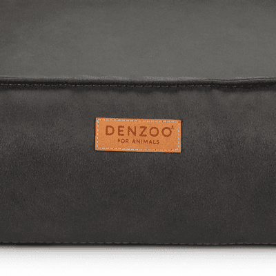 DENZOO Bergamo Dark Grey – Legowisko z materacem ortopedycznym, kanapa dla psa i kota, ciemnoszare - obrazek 5