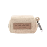 Kolor: Bowl&Bone Republic Mini - Etui na woreczki dla psa, beżowe
