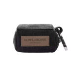 Kolor: Bowl&Bone Republic Mini - Etui na woreczki dla psa, grafitowe