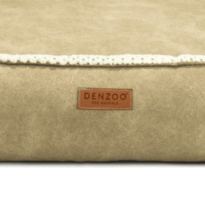 DENZOO Ancona Beige – Legowisko z materacem ortopedycznym, kanapa dla psa i kota, beżowe - obrazek 5
