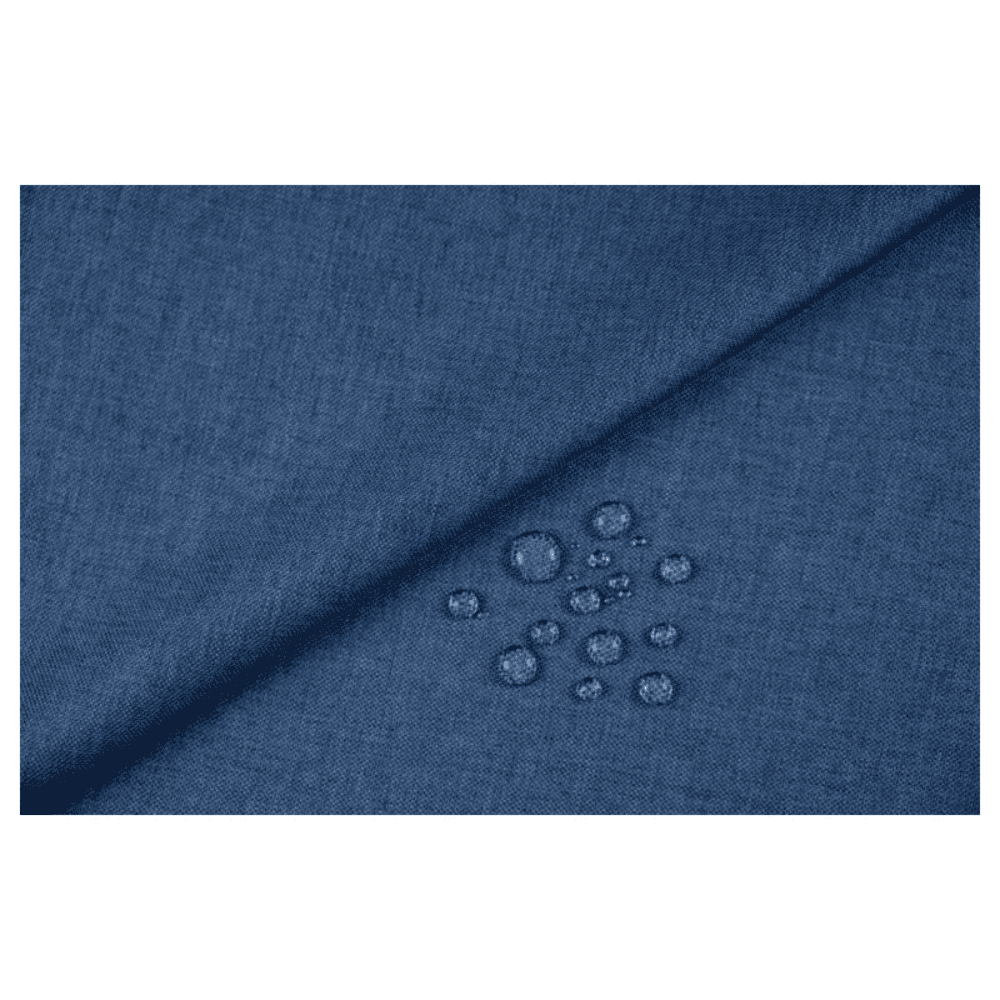 DENZOO Modena Blue – Legowisko z materacem ortopedycznym, kanapa dla psa i kota, niebieskie