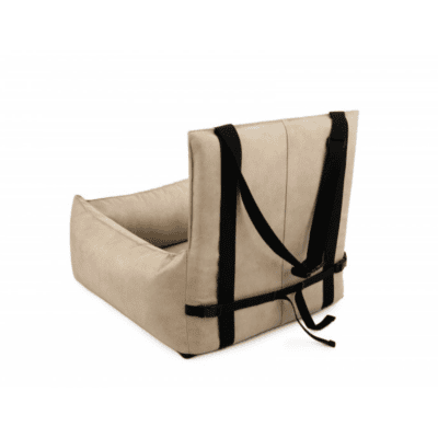 DENZOO Bergamo Beige – Fotelik samochodowy dla psa, beżowy - obrazek 3
