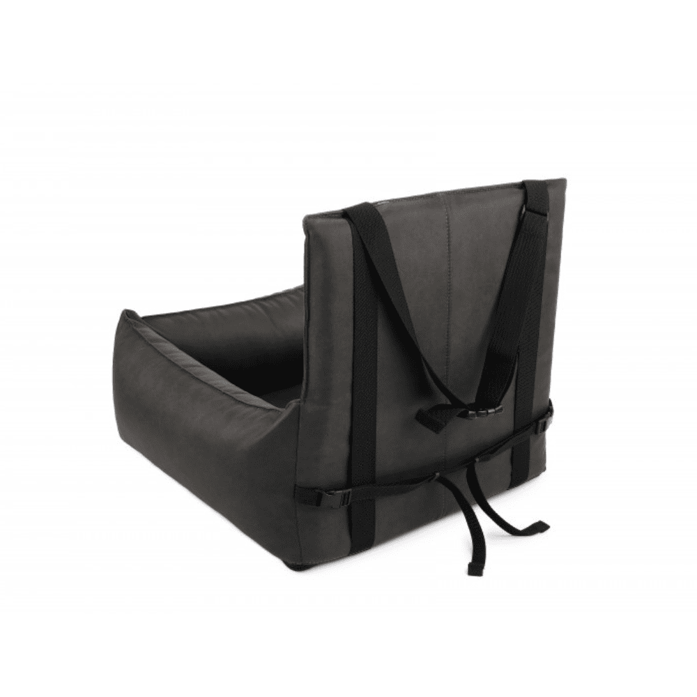 DENZOO Bergamo Dark Grey – Fotelik samochodowy dla psa, ciemnoszary