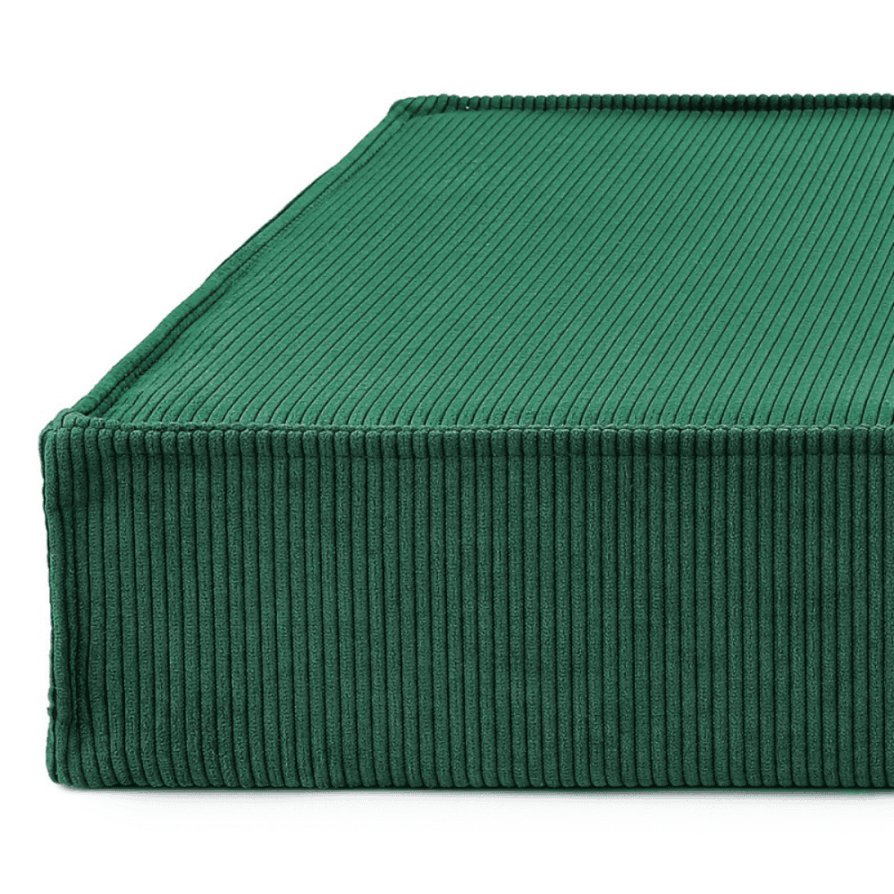 DENZOO Torino Bottle Green – Materac ortopedyczny dla psa i kota, ciemnozielony