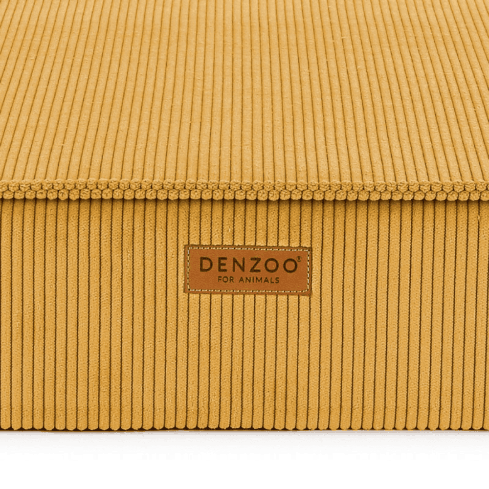 DENZOO Torino Mustard – Materac ortopedyczny dla psa i kota, musztardowy