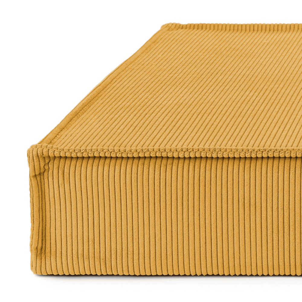 DENZOO Torino Mustard – Materac ortopedyczny dla psa i kota, musztardowy
