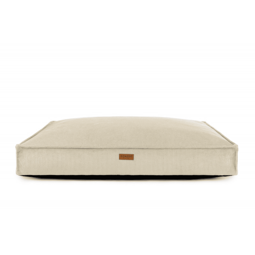 DENZOO Torino Beige – Ortopedyczne legowisko, poducha dla psa i kota, beżowe