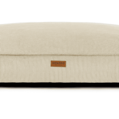 DENZOO Torino Beige – Ortopedyczne legowisko, poducha dla psa i kota, beżowe - obrazek 2