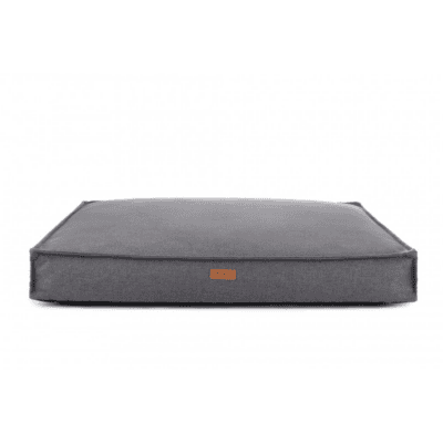 DENZOO Roma Dark Grey – Ortopedyczne legowisko, poducha dla psa i kota, ciemnoszare - obrazek 1