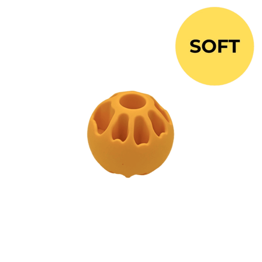 FIBOO Snack Fibooll Mini Soft - Piłka na przysmaki dla psa 6cm