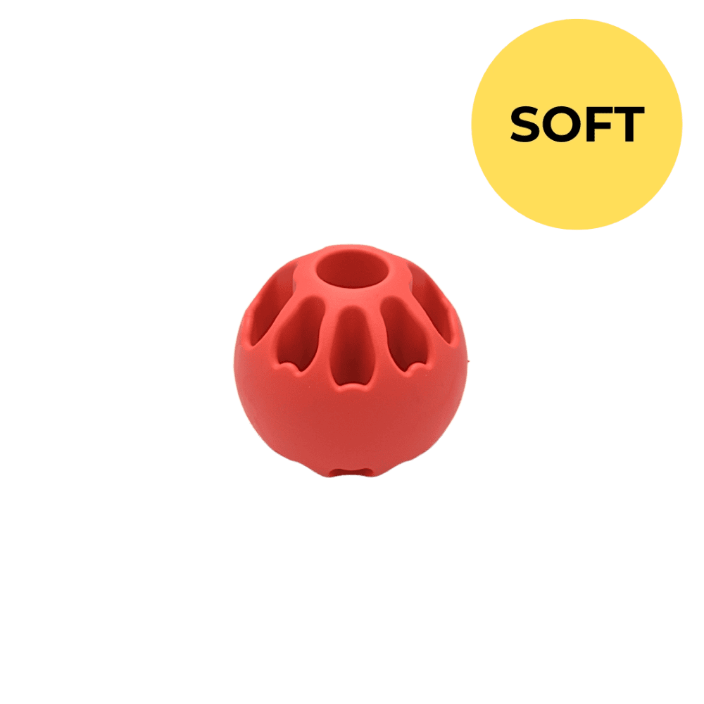 FIBOO Snack Fibooll Mini Soft - Piłka na przysmaki dla psa 6cm