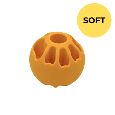 FIBOO Snack Fibooll Jumbo Soft - Piłka na przysmaki dla psa 8cm - obrazek 6