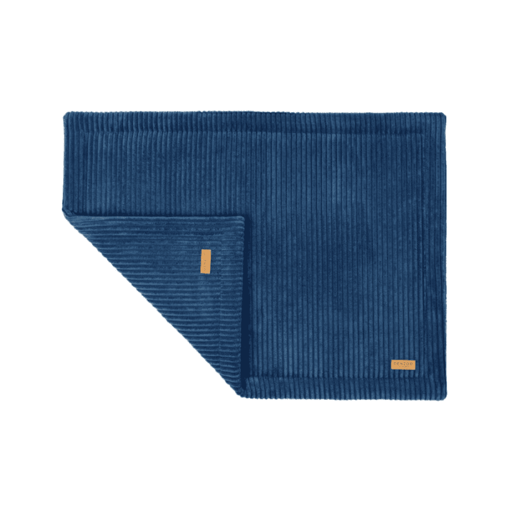 DENZOO Milano Navy Blue – Kocyk dla psa i kota, granatowy