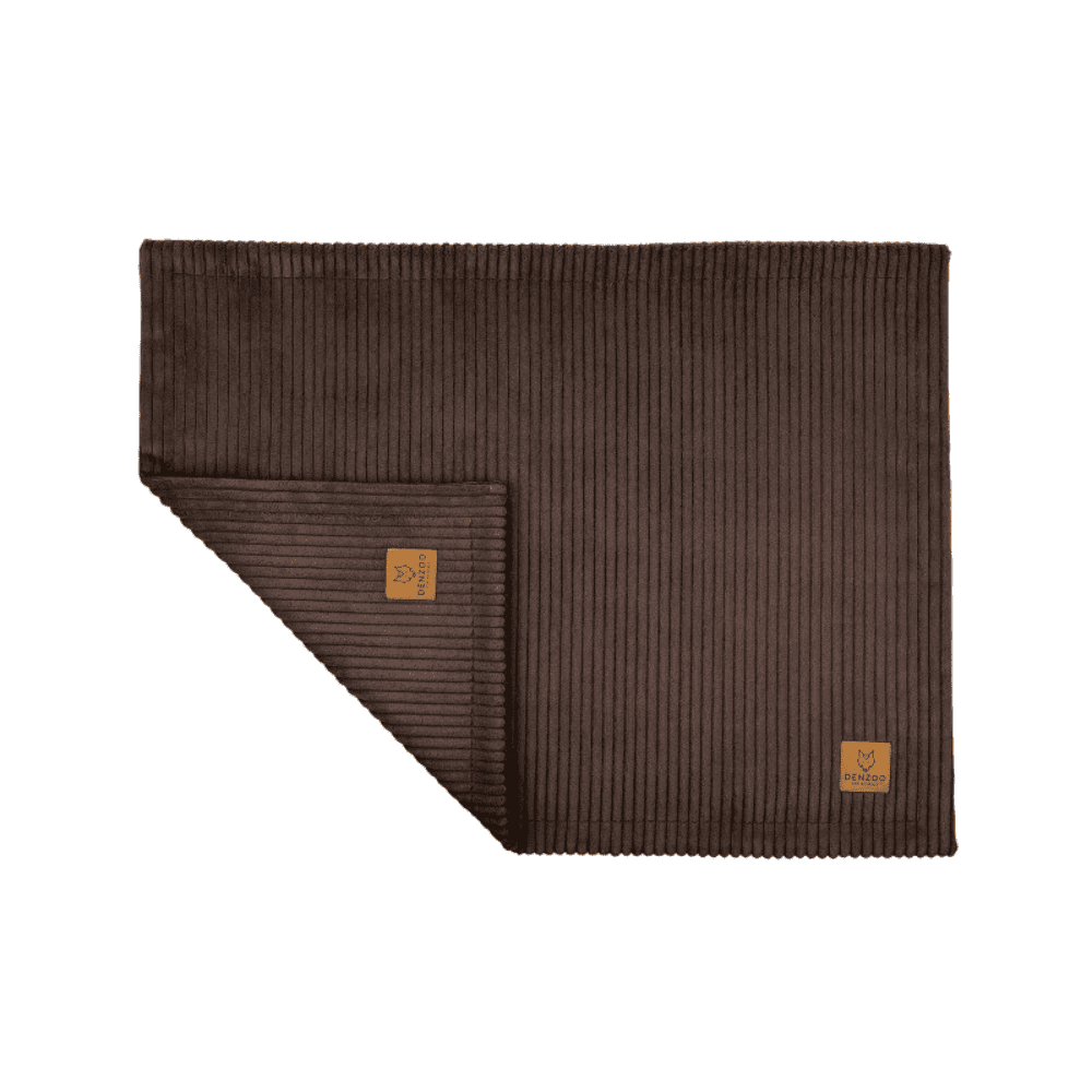 DENZOO Milano Brown – Kocyk dla psa i kota, brązowy