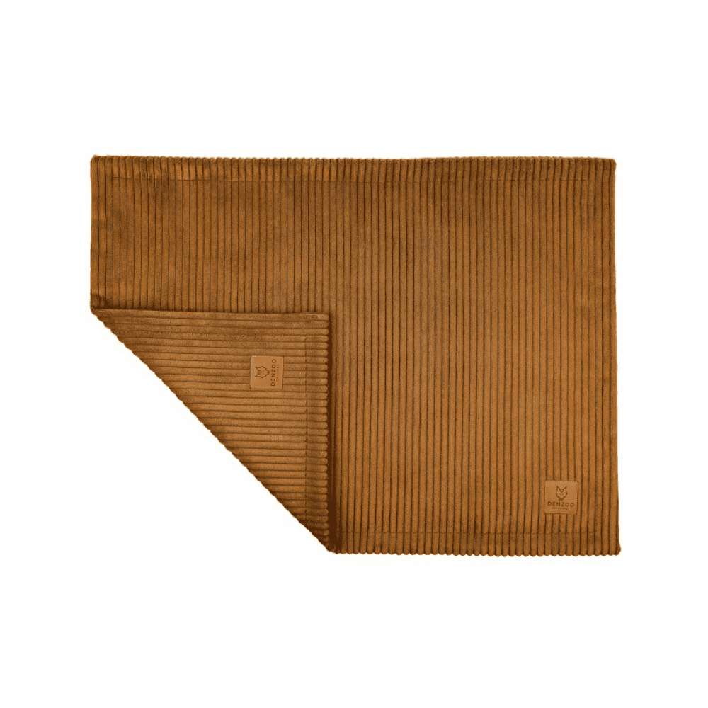 DENZOO Milano Mustard – Kocyk dla psa i kota, musztardowy