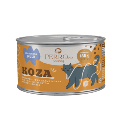 Perro CATering – Monobiałkowa karma mokra dla kota, koza - obrazek 1