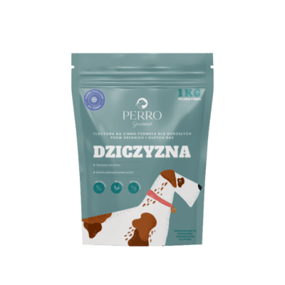 Perro Gourmet – Karma sucha tłoczona na zimno dla dorosłych psów dużych i średnich ras, dziczyzna - obrazek 4
