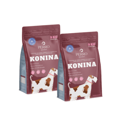Perro Gourmet – Karma sucha tłoczona na zimno dla dorosłych psów dużych i średnich ras, konina - obrazek 6