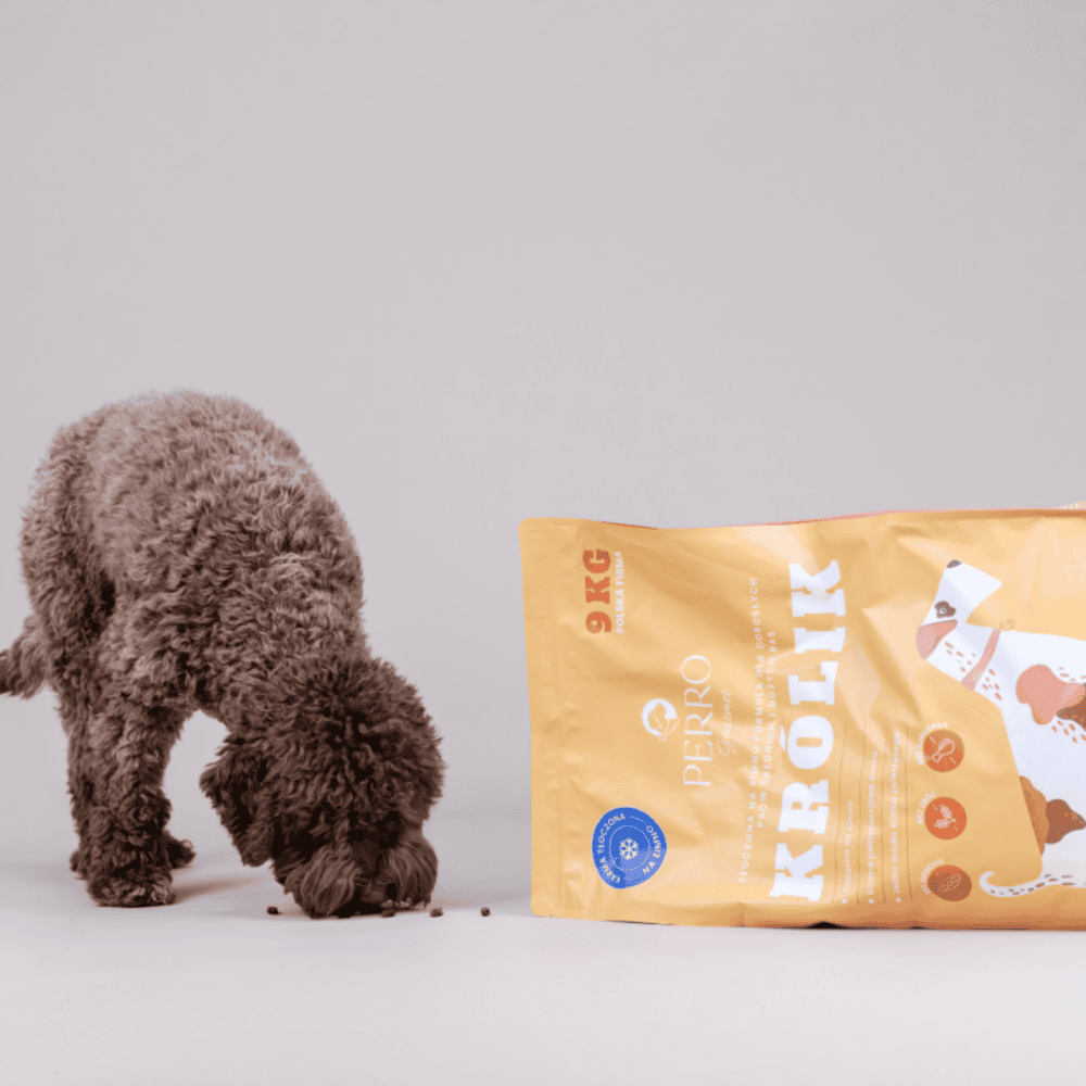 Perro Gourmet – Karma sucha tłoczona na zimno dla dorosłych psów dużych i średnich ras, królik