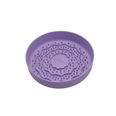 FIBOO Lick Fiboowl Mini - Mata do lizania i miska 2w1 dla psa i kota 15cm - obrazek 4