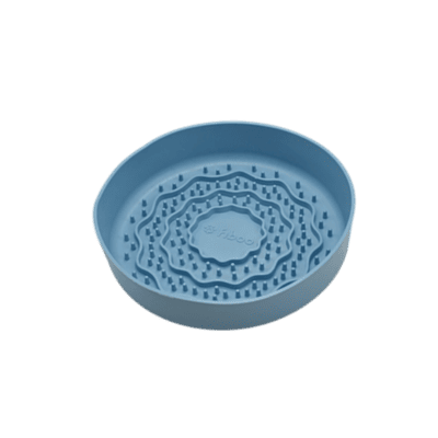 FIBOO Lick Fiboowl Mini - Mata do lizania i miska 2w1 dla psa i kota 15cm - obrazek 5
