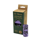 Kolor: FIBOO - Woreczki na psie odchody w 95% z recyklingu 8 x 15 sztuk