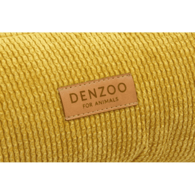 DENZOO Prato Yellow – Ortopedyczne legowisko, kanapa dla psa i kota, żółte - obrazek 4