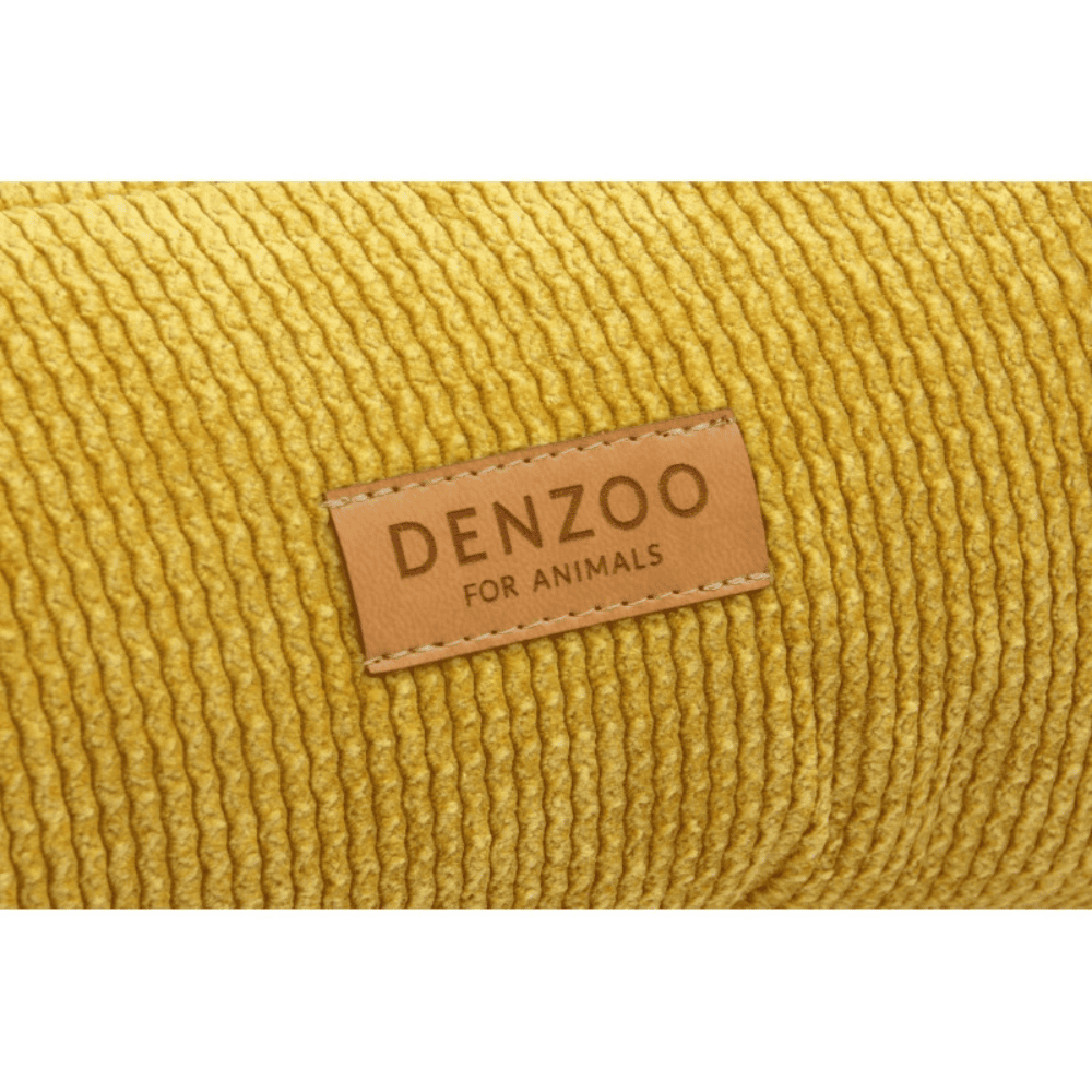 DENZOO Prato Yellow – Ortopedyczne legowisko, kanapa dla psa i kota, żółte