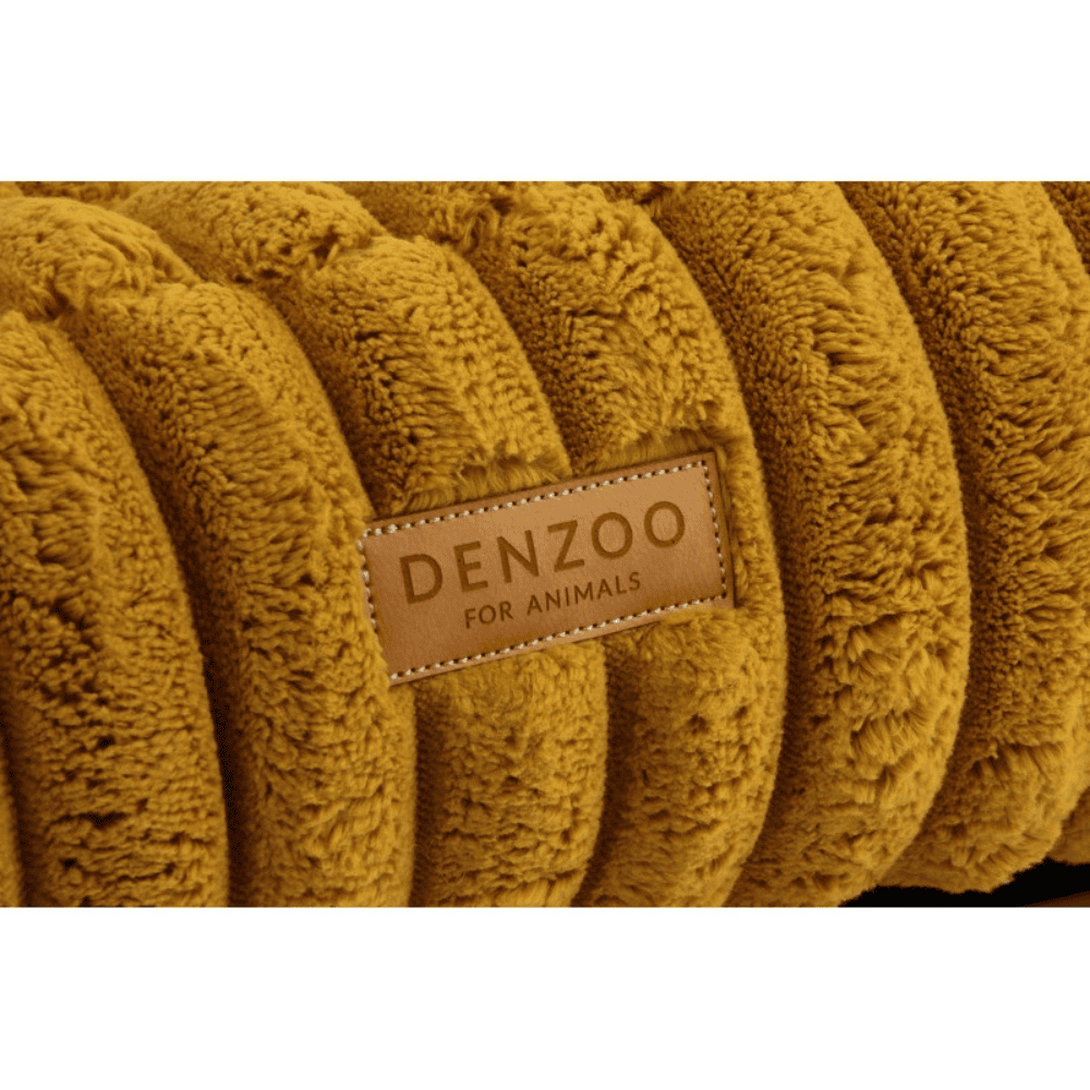 DENZOO Palermo Mustard – Ortopedyczne legowisko, kanapa dla psa i kota, musztardowe