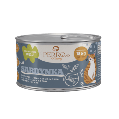 Perro CATering – Monobiałkowa karma mokra dla kota, sardynka - obrazek 1