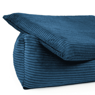 DENZOO Rimini Navy Blue – Legowisko z materacem ortopedycznym, kanapa dla psa i kota, granatowe - obrazek 5