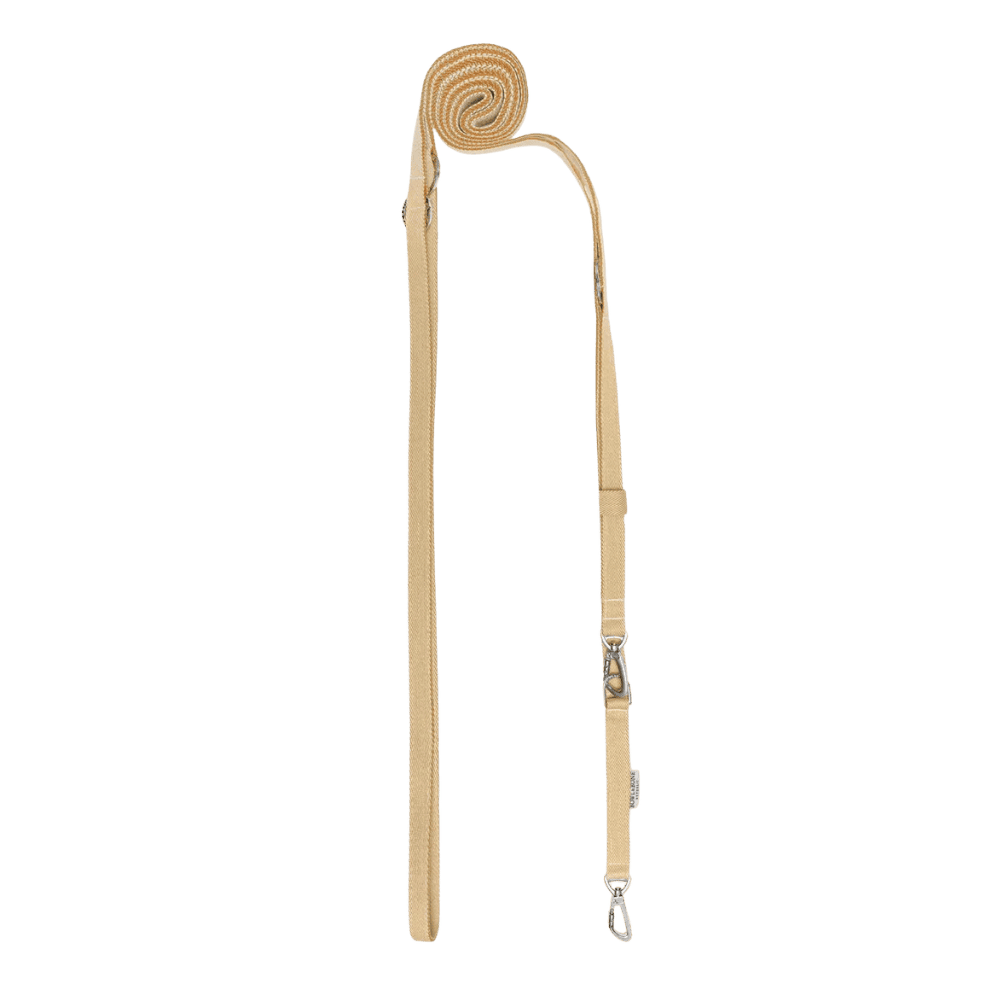 Bowl&Bone Republic Brezze - Przepinana smycz dla psa, żółta 3m