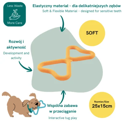 FIBOO FIB Soft- Szarpak dla psa - obrazek 2
