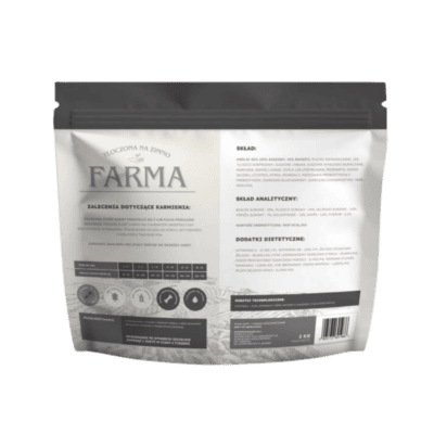 Farma – Karma sucha tłoczona na zimno dla psów dorosłych, królik - obrazek 2