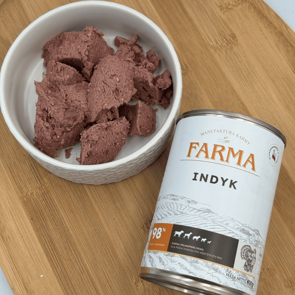 Farma Select – Monobiałkowa karma mokra dla psów, indyk