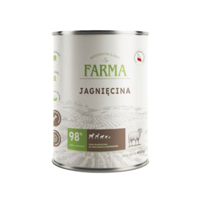 Farma Select – Monobiałkowa karma mokra dla psów, jagnięcina