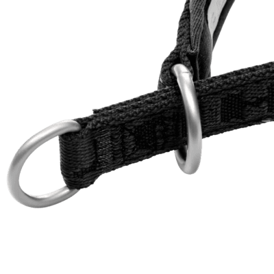 Hurtta Casual Half Choke Collar Eco Raven - Obroża półzaciskowa dla psa, czarna - obrazek 4