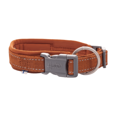 Hurtta Casual Collar Eco Cinnamon - Obroża dla psa, brązowa - obrazek 1